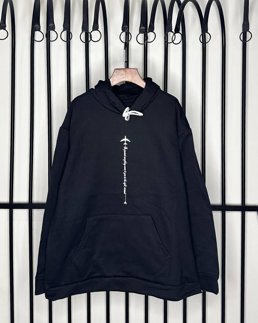 هودی رنگ‌بندی دار جنس نخ پنبه