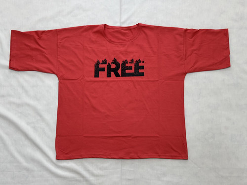 تی شرت باکسی طرح FREE