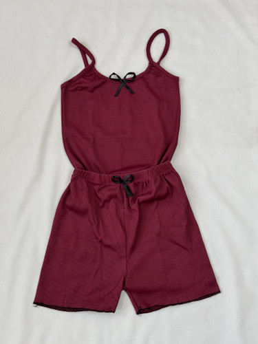 تاب و شورتک کبریتی پاپیون دار